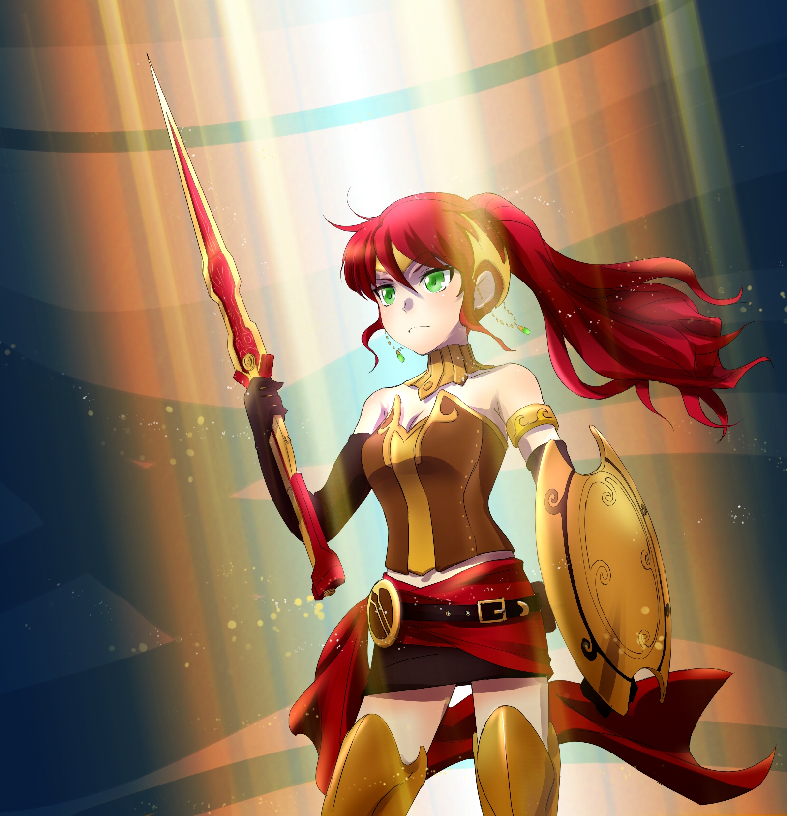 rwby中的女武神(p姐pyrrha)