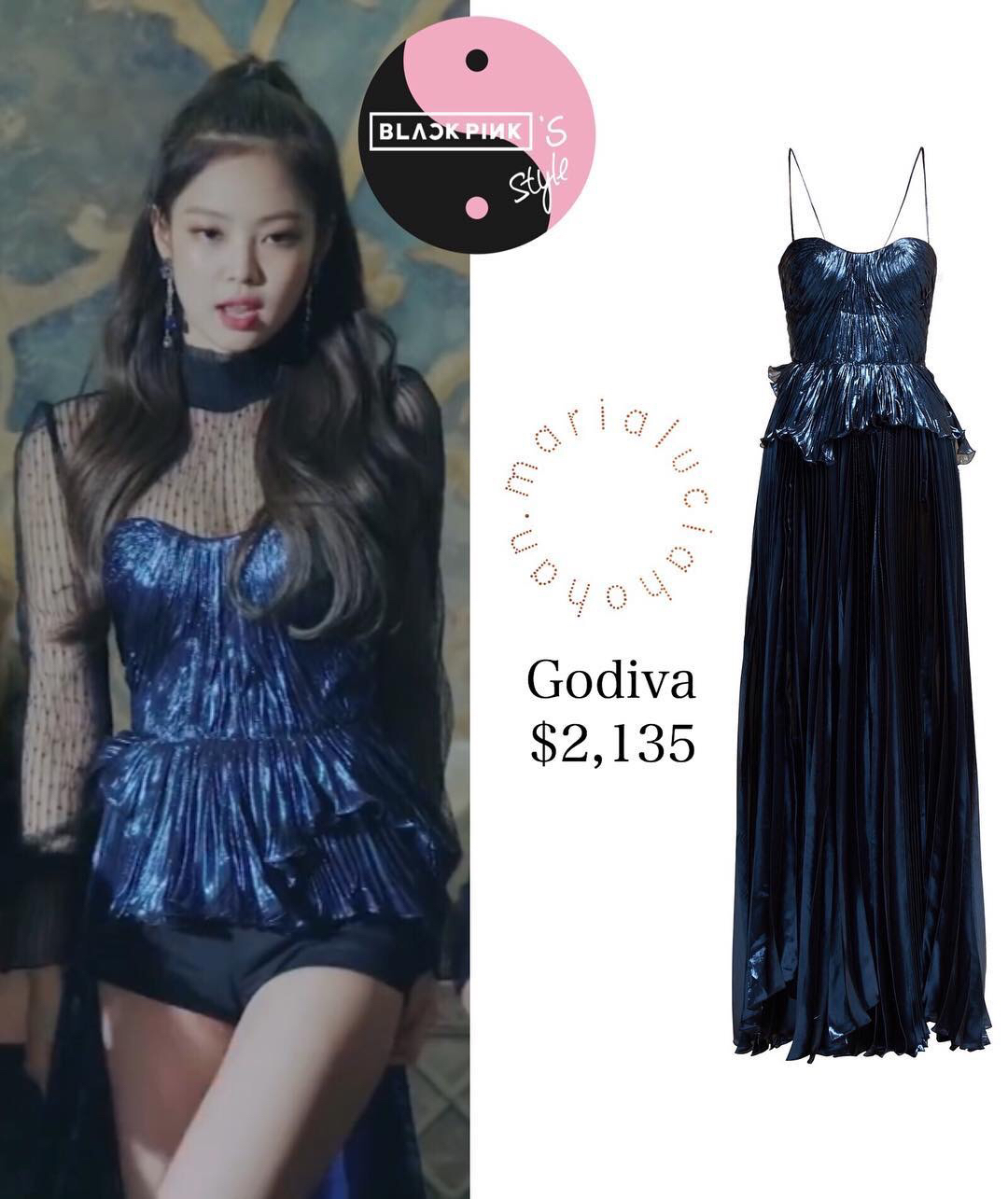 jennie solo 服装3