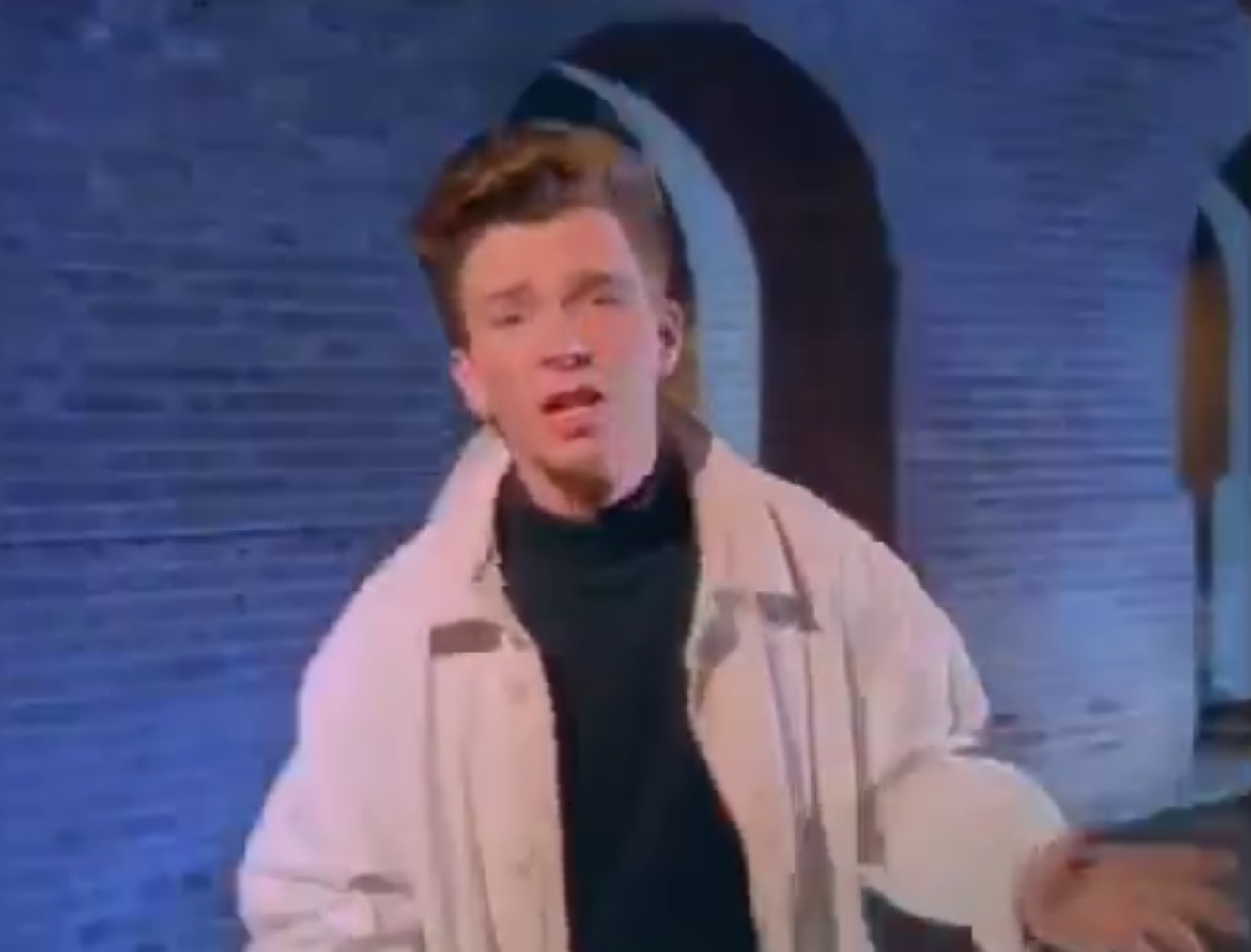 年轻时代的rick astley