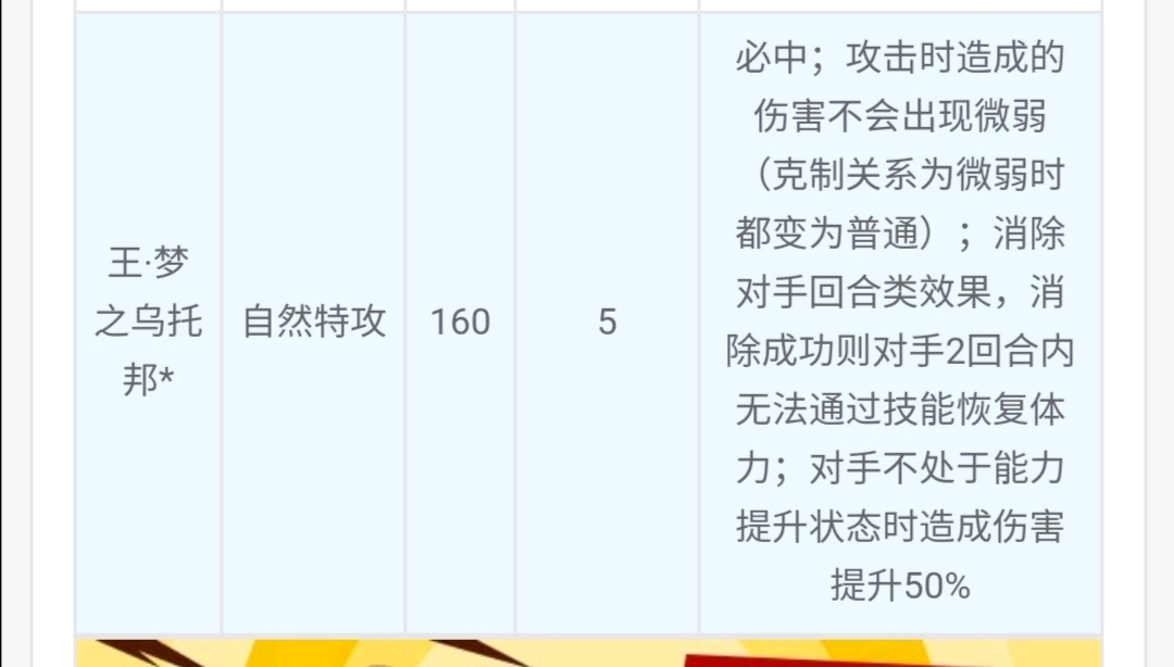 一些当前可正常获得的对单属性的强攻手总结