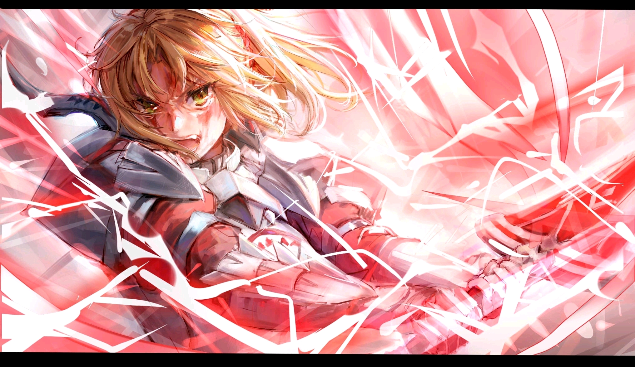 〖fate/apocrypha〗莫德雷德(叛逆之骑士)的同人插画作品