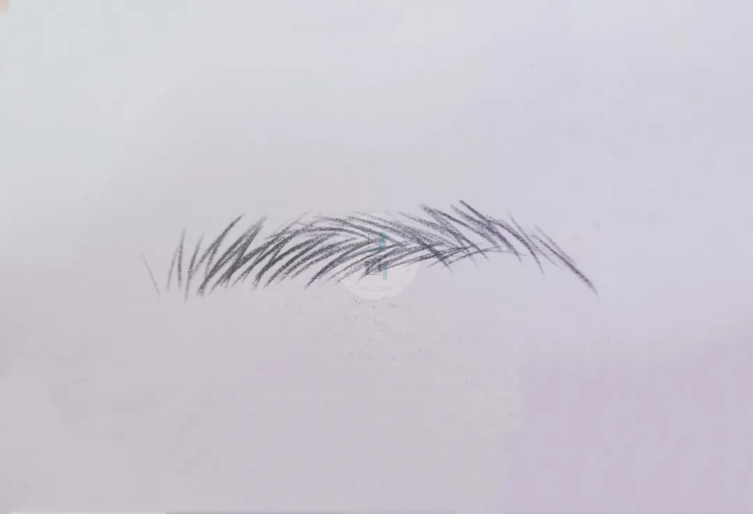 这样简洁的眉毛 如果是在卡通漫画上问题当然不大 但如果我们是画真人