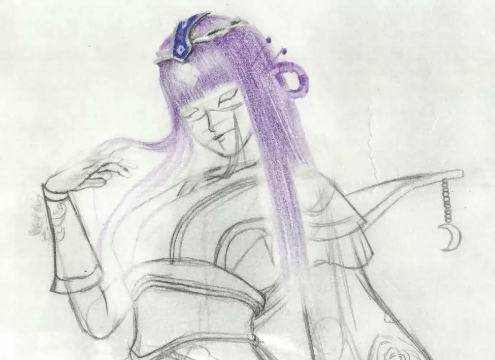 【绘画】如何画《秦时明月》中的动漫人物——少司命