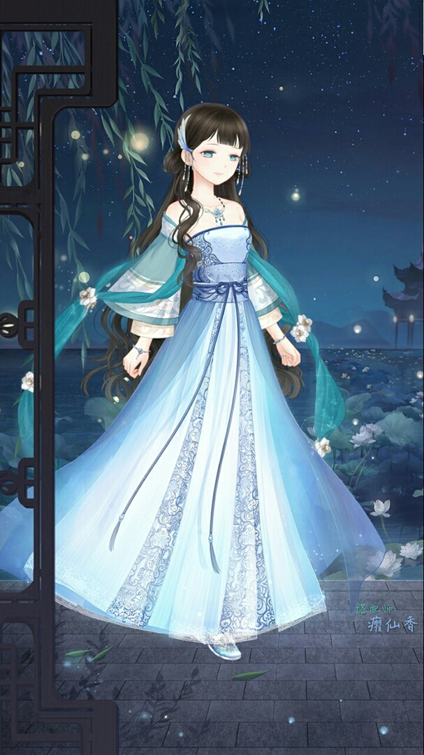 本来想搭一期七仙女的,后来因为青色介于绿蓝之间,不好区分,就放弃了.