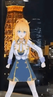 战斗吧歌姬3月16日youtube首秀直播自制gif