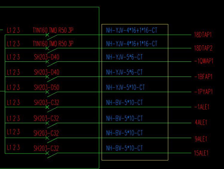 强电| 9.动力线缆之系统图识别————自学安装工程造价系列实用笔记