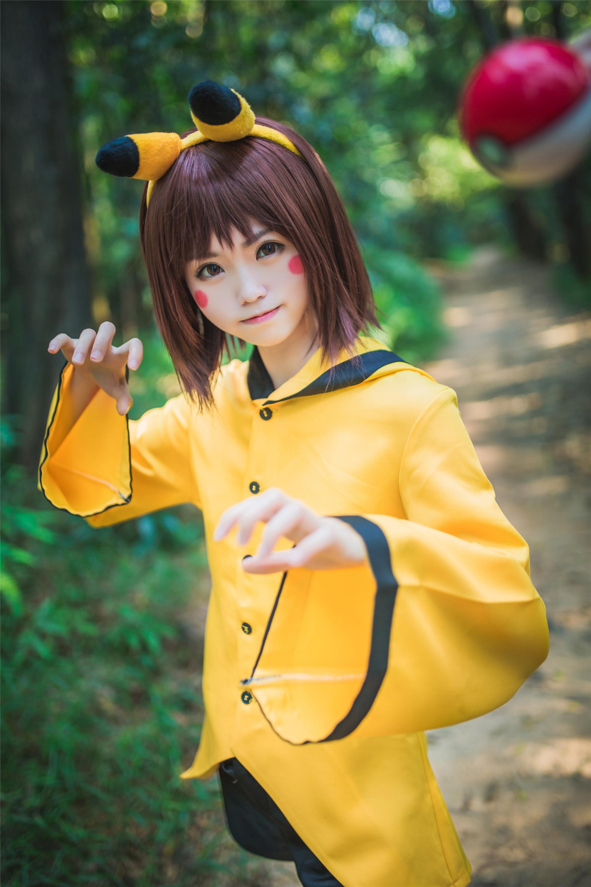 精选美少女cosplay系列,皮卡丘