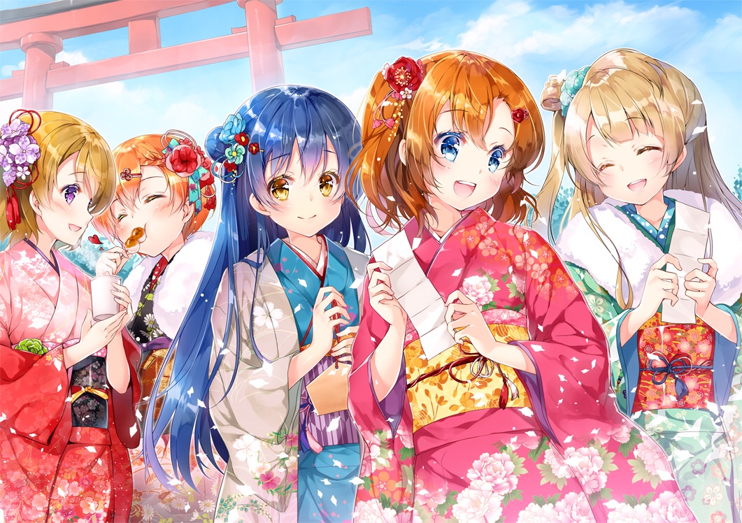 动漫壁纸美图第九期lovelive人物特辑.