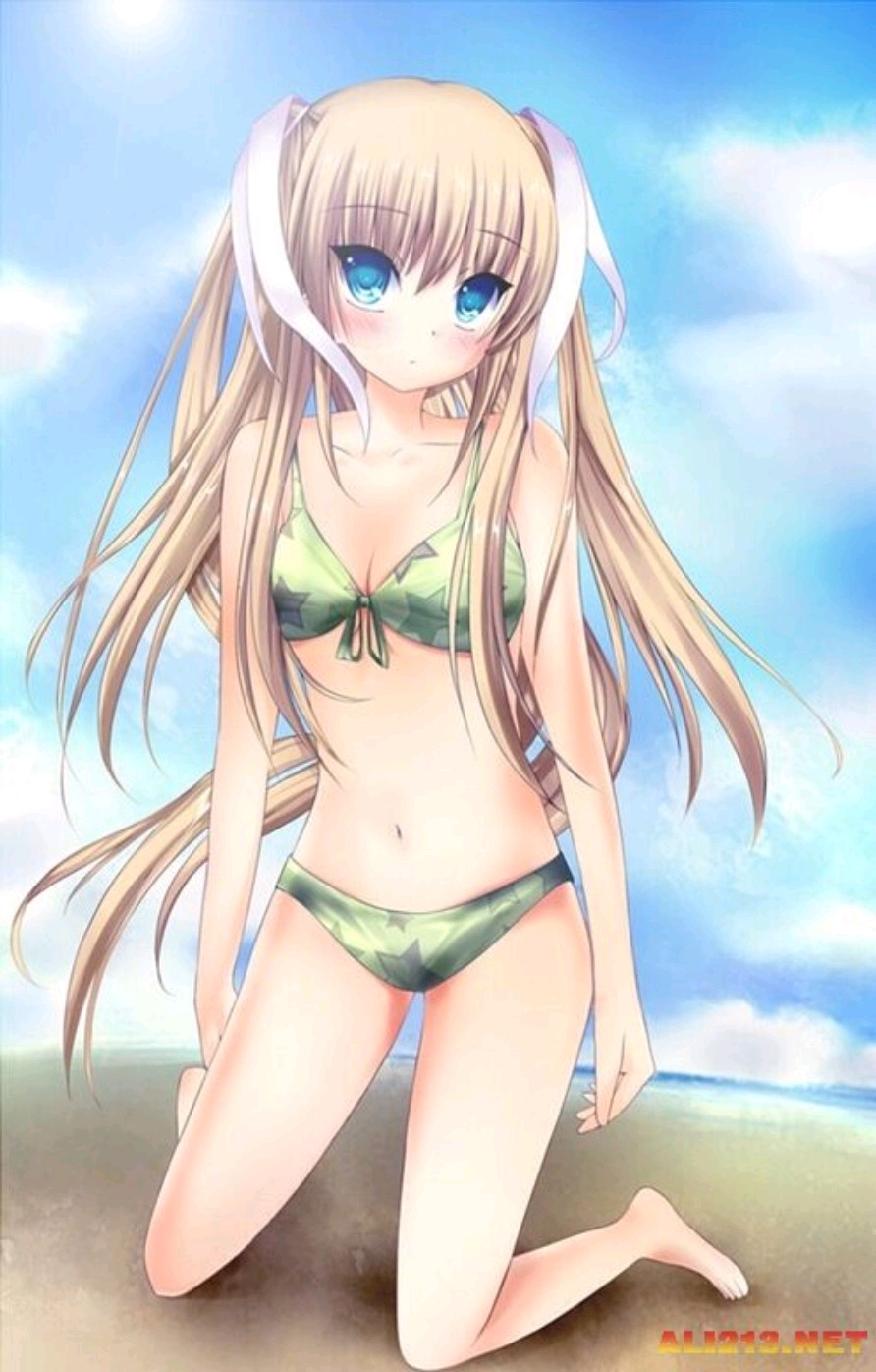 【夏日清流】二次元泳装美少女①你是喜欢死库水还是比基尼?