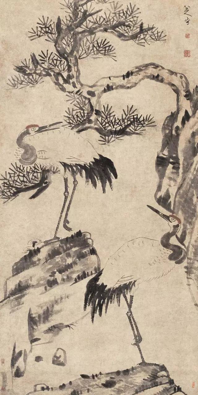 朱耷—疯癫不只是外表 还是一种艺术态度(易阁字画原创)