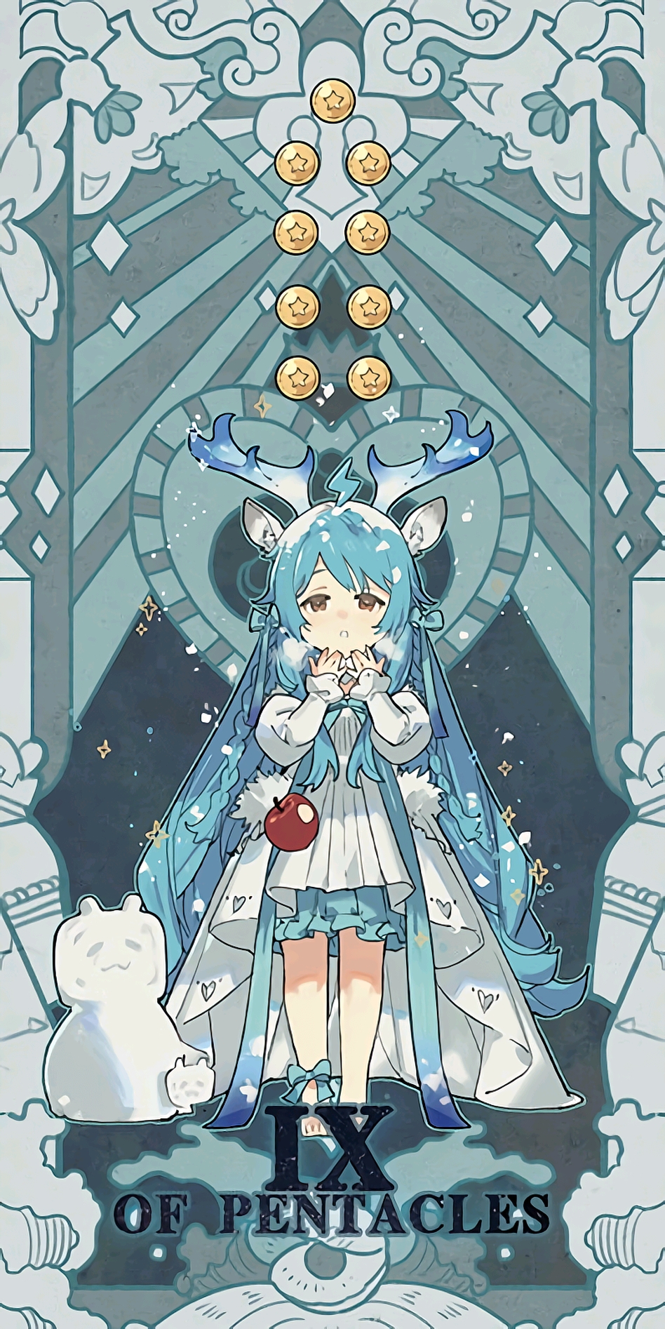 【转载】bilibili幻星集 2233塔罗牌i ii(权杖 圣杯 星币 宝剑 封面牌