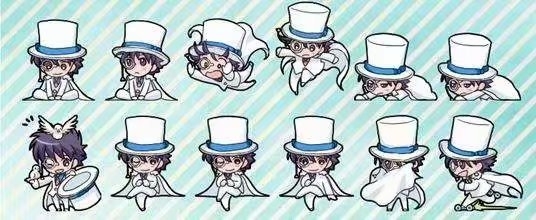 名侦探柯南 魔术快斗  怪盗基德 黑羽快斗 江户川柯南  第十八次发