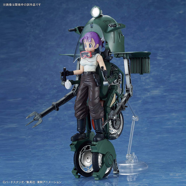 bandai spirits「布尔玛」可变形机车拼装模型官图公布