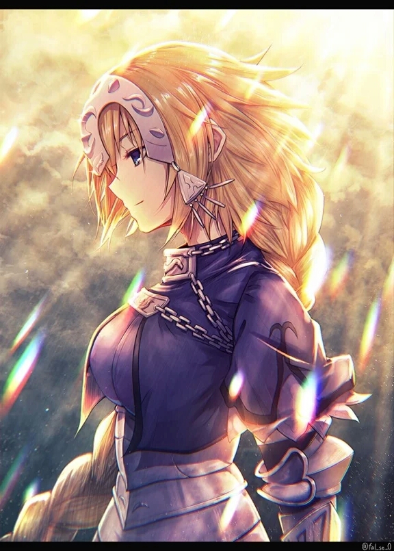动漫美图(fate)贞德一达尔克