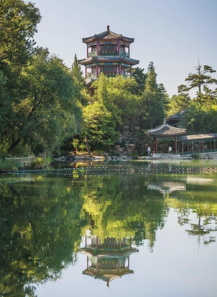 避暑山庄盛夏时节的金山岛.摄影/秋影随风,图/图虫·创意