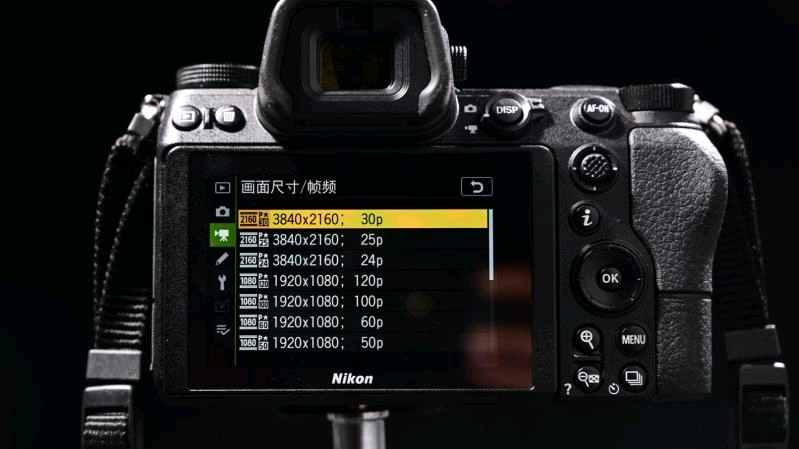 尼康z50微单相机视频功能之一