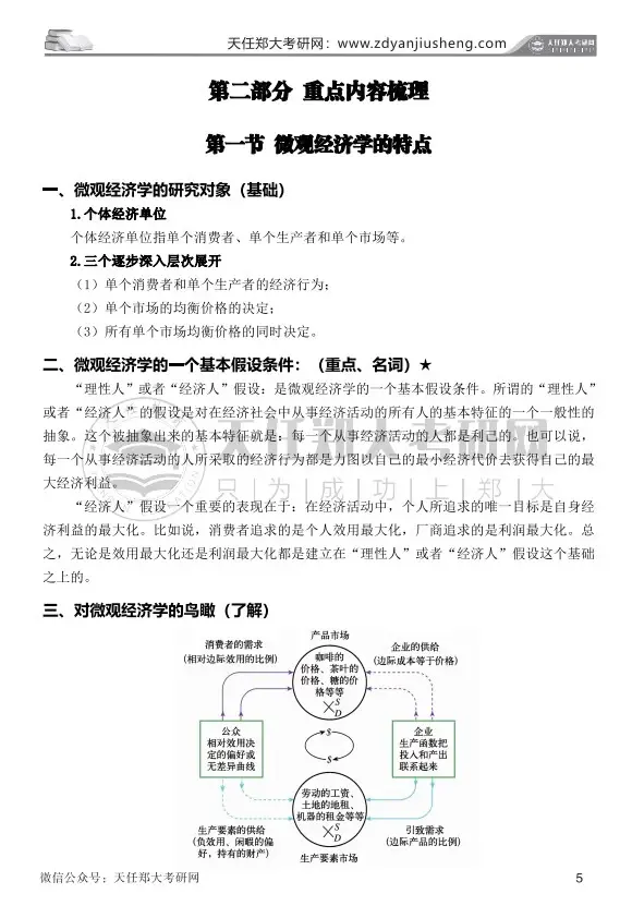 郑州大学考研801经济学基础考研资料详细介绍