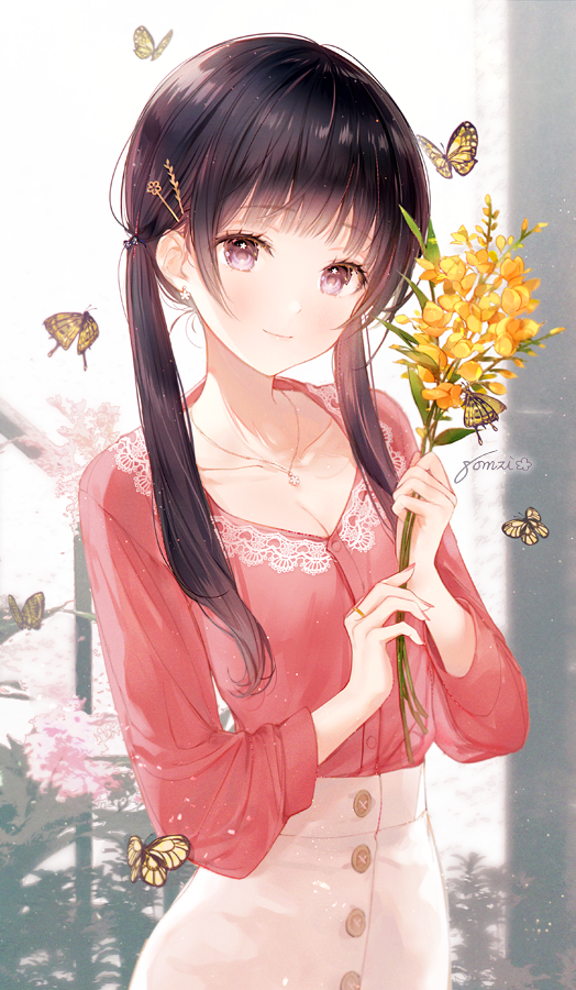 抱走当头像壁纸!清爽与可爱并存的治愈美少女,无限舔屏中