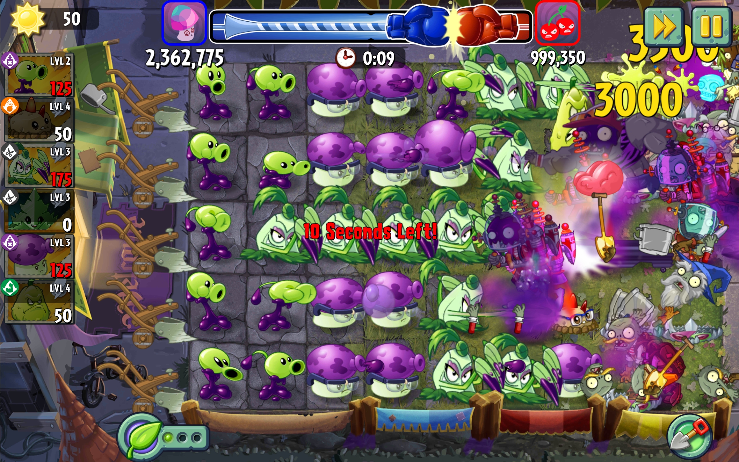 pvz2每周arena战竞技场分析(16)这跑步机有毒
