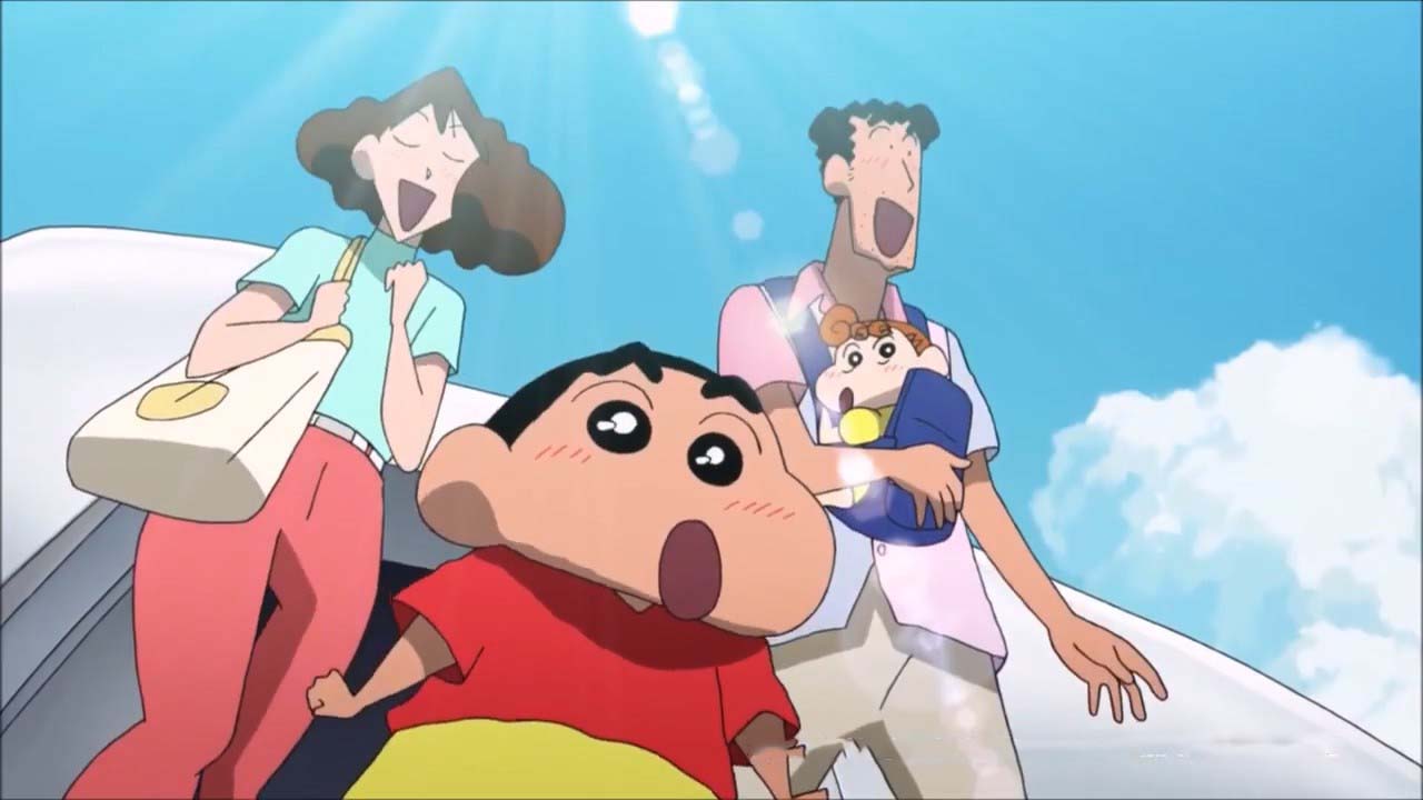 蜡笔小新2019全新剧场版新婚旅行的野原广志居然被劫走了