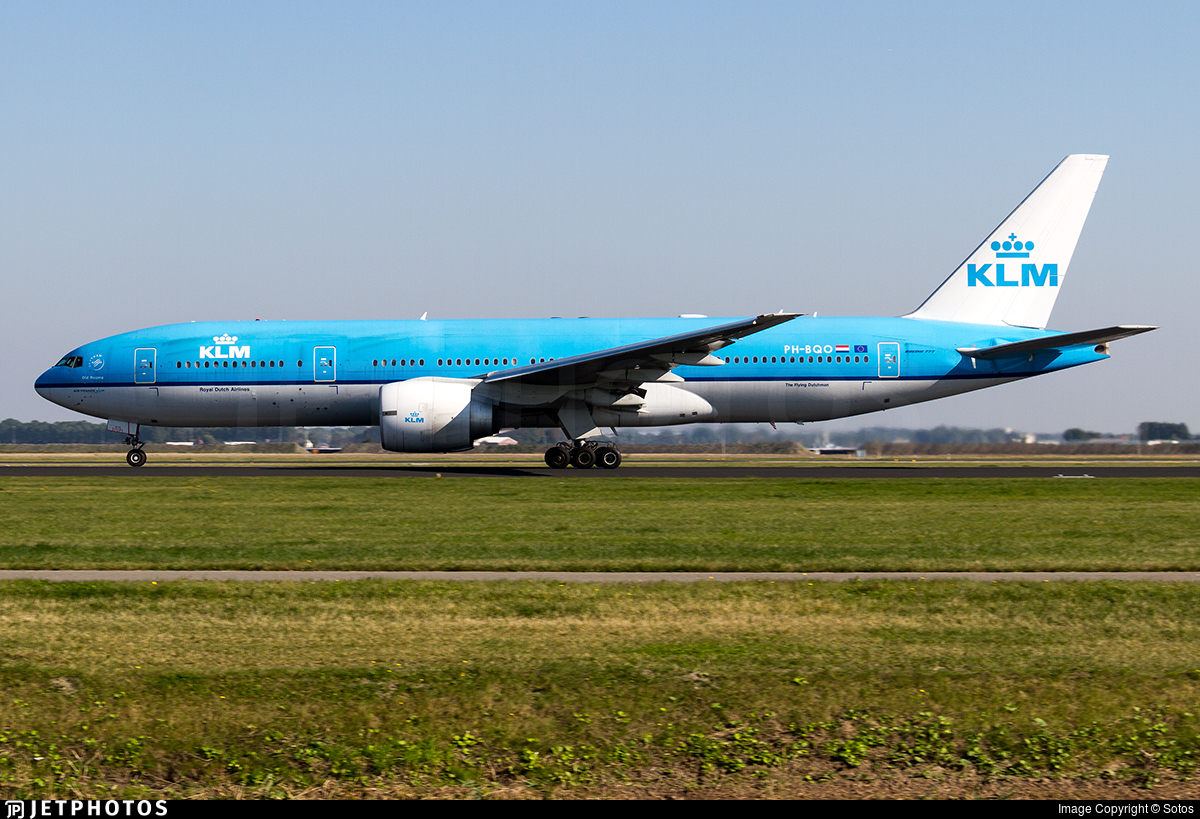 第二部分 荷兰皇家航空777-206er机队 目前荷航机队777-206er机型共有