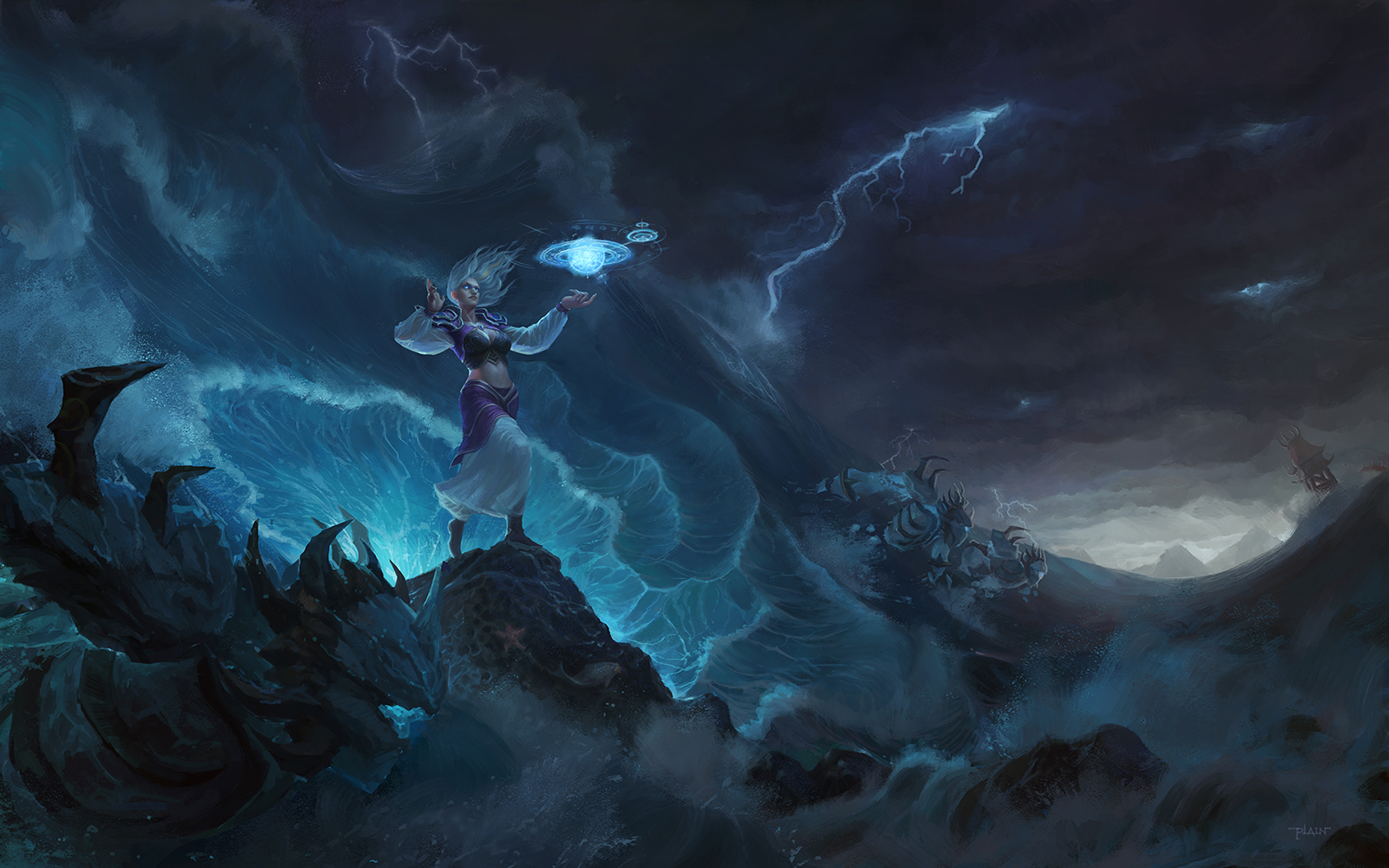 「魔兽8.0」大海的女儿,吉安娜