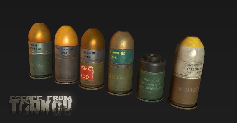 关于塔科夫0127的新玩具40mm榴弹