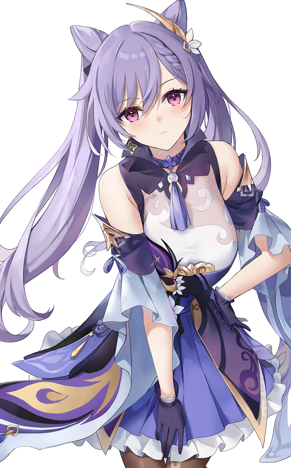 板绘画师原神刻晴合集双马尾太可爱了φgtωlt