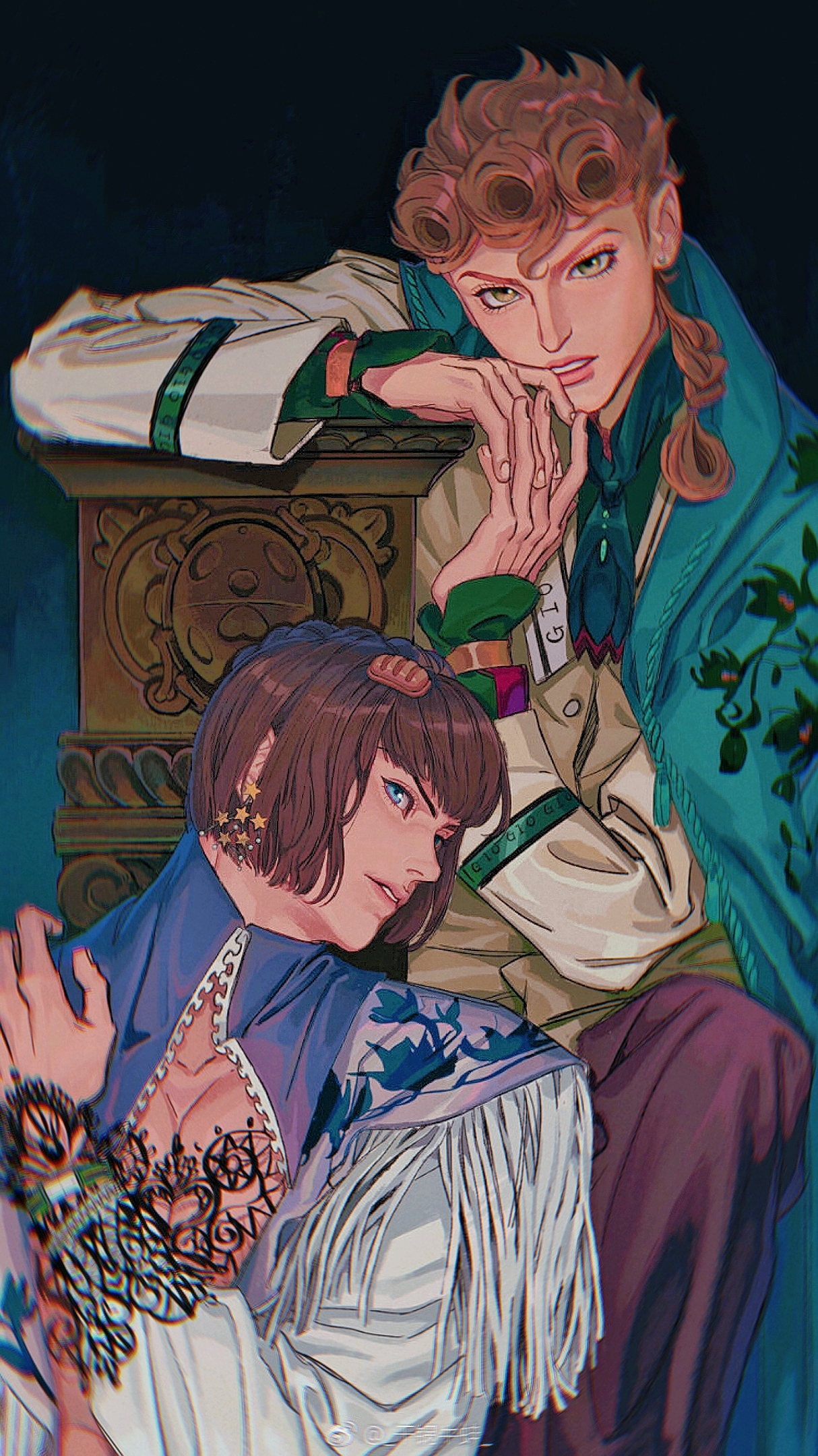 jojo的奇妙冒险同人图