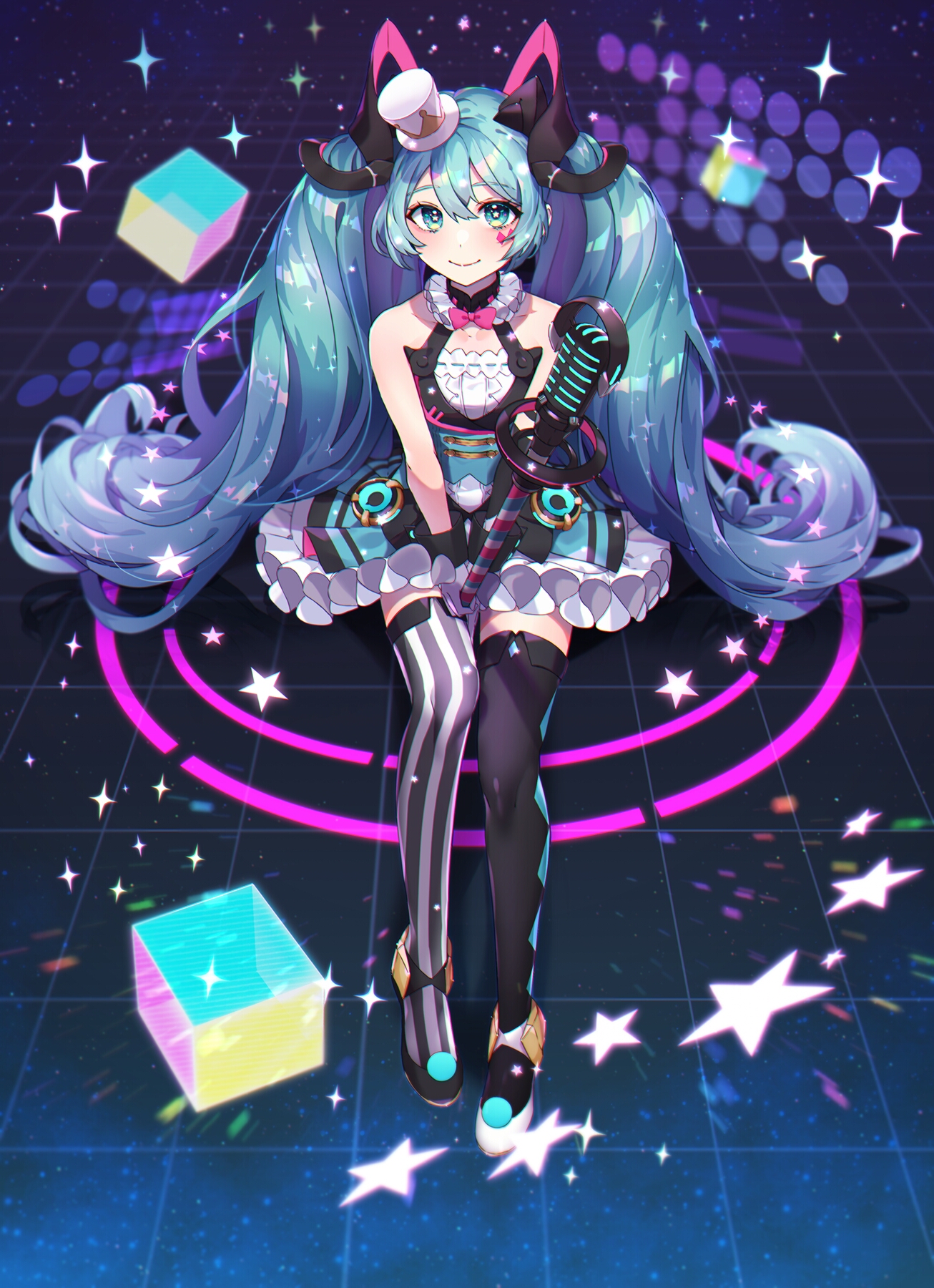 【初音未来】魔法未来2019精选美图壁纸集一(37期)