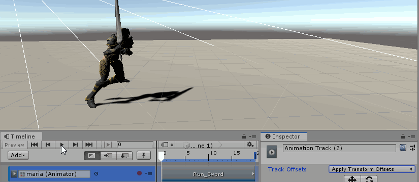 unity中用timeline实现动画特写(上)