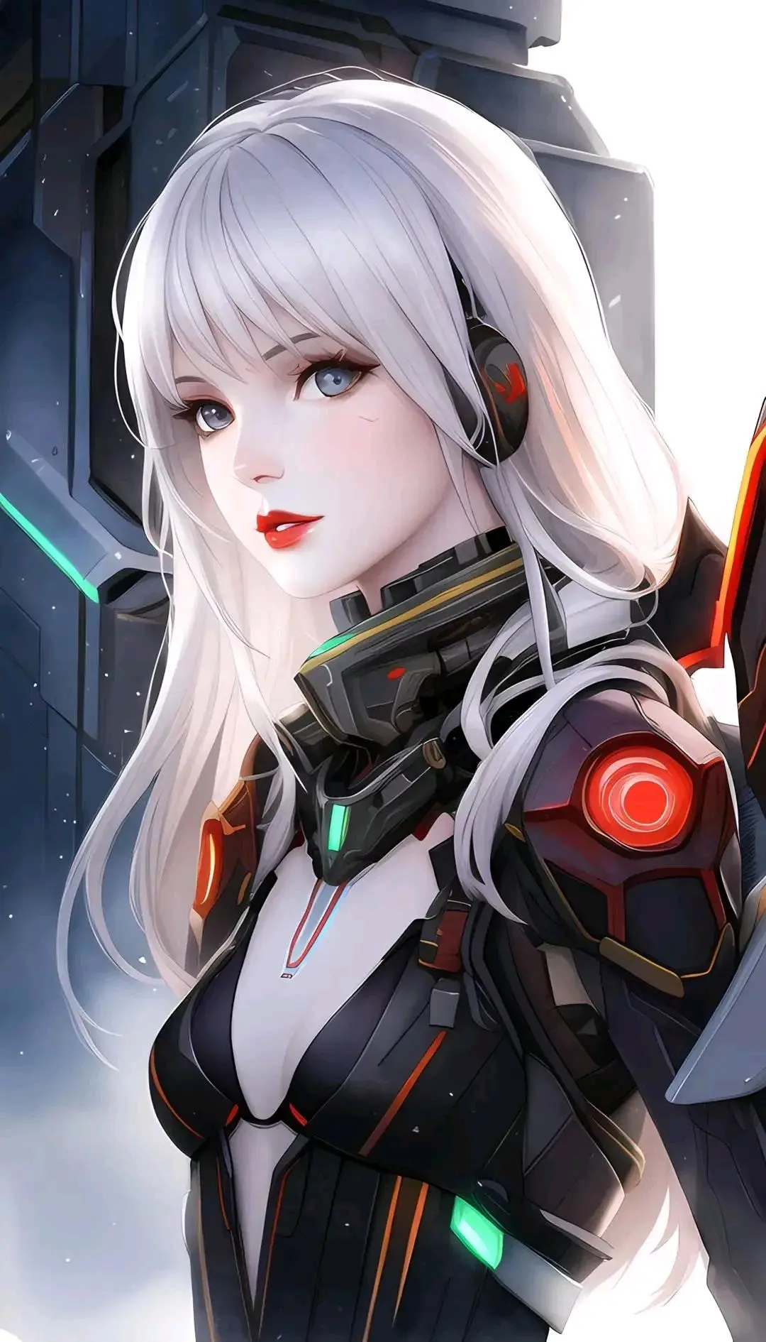机甲女神，壁纸级