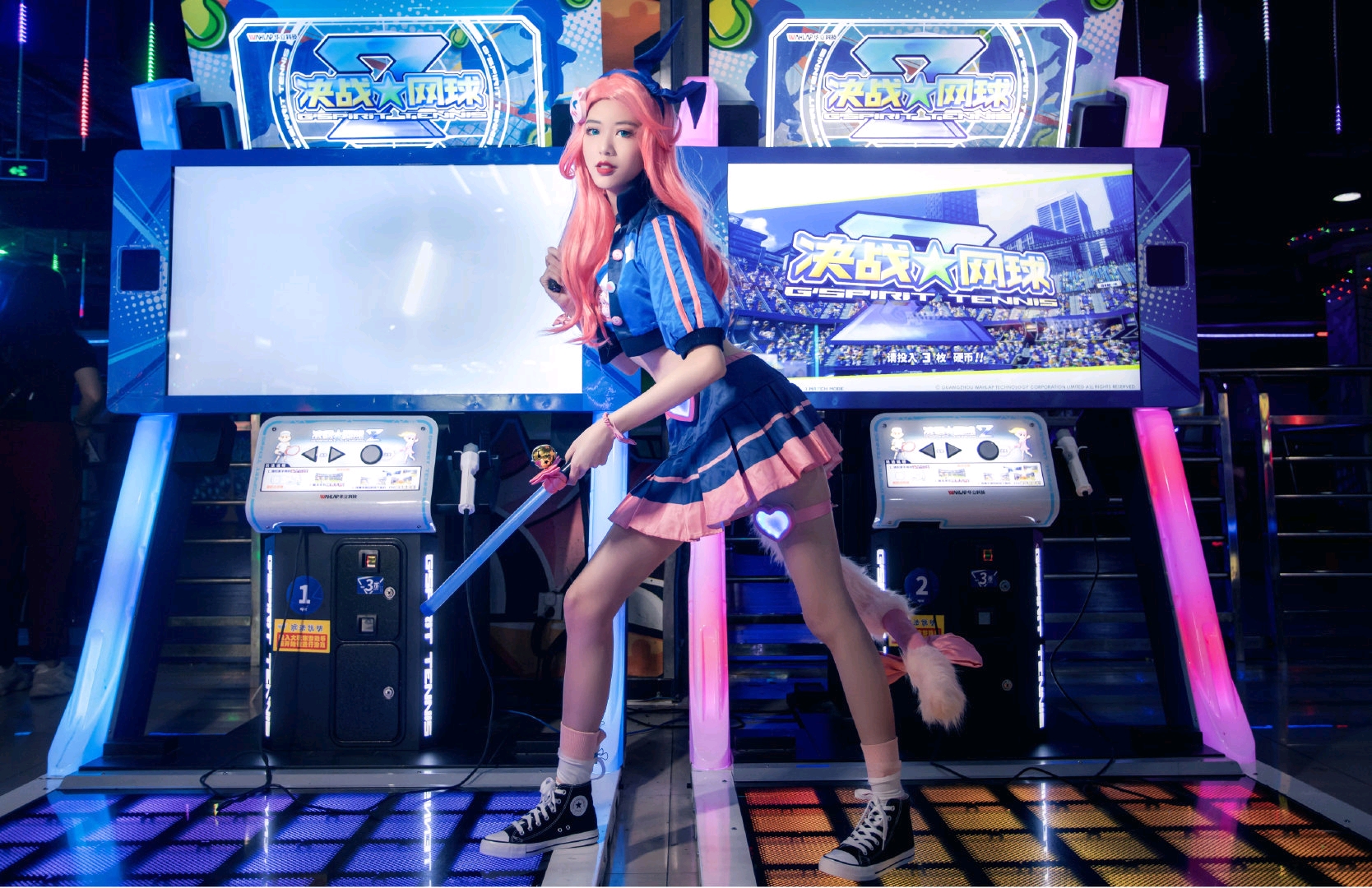 【cos】王者荣耀 节奏热浪 阿珂 :别爱我,没结果
