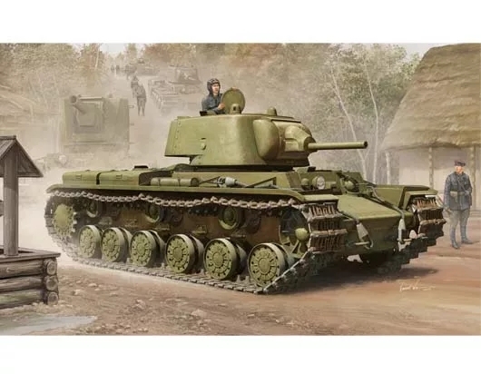 kv1重型坦克型号辨别
