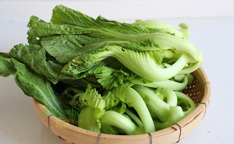 芥菜腌酸菜,能保存很久