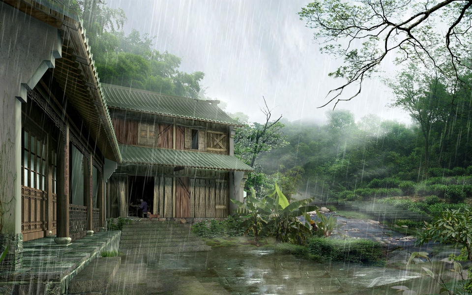 [搬运图片]唯美画风,诗意风景.