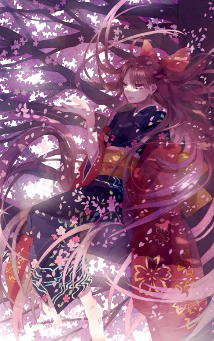 【美图壁纸】二次元元旦特辑和服美少女