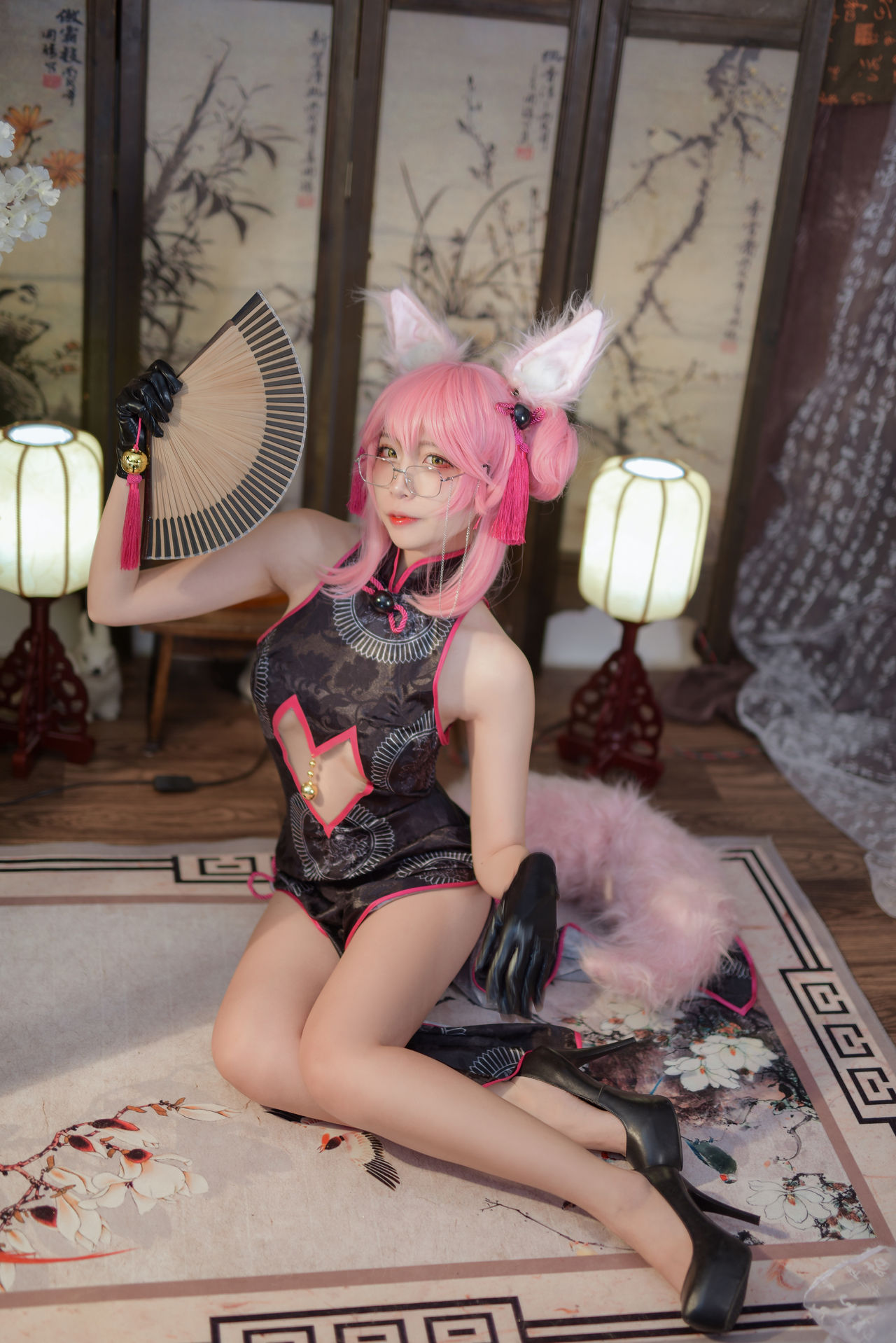 cosplay fate/grand order 旗袍玉藻前