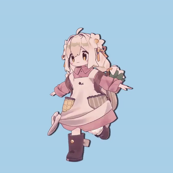 vrchat小可爱みなほしちゃん舞蹈gif合集しっくす