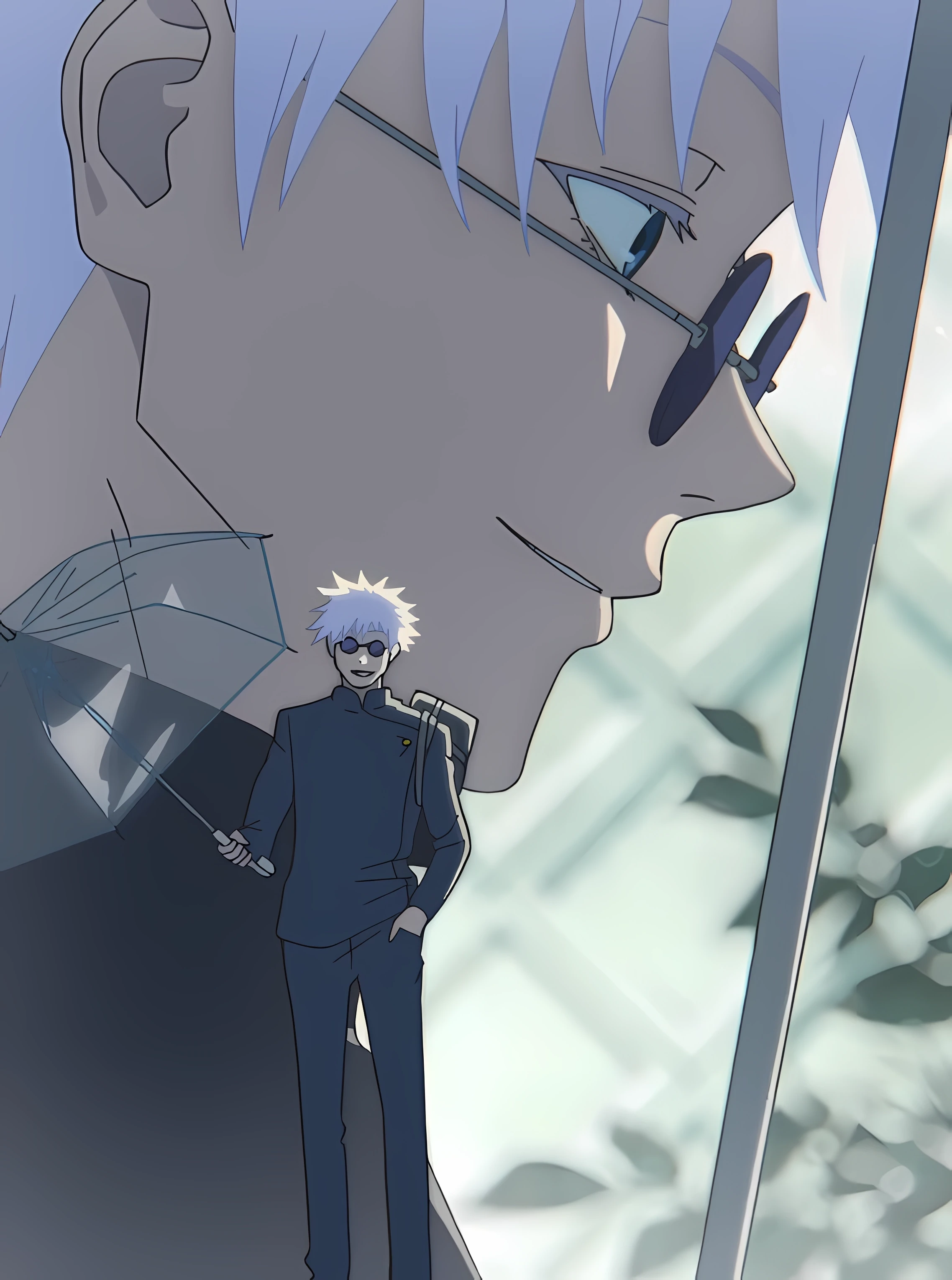 咒术回战｜五条悟｜高清壁纸｜高清头像｜自截 五条悟电脑壁纸超清可爱 实验室设备网