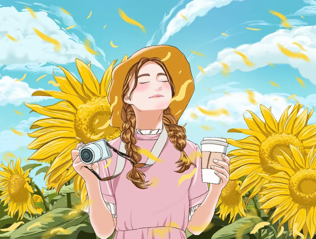 风和日丽去赏樱花啦