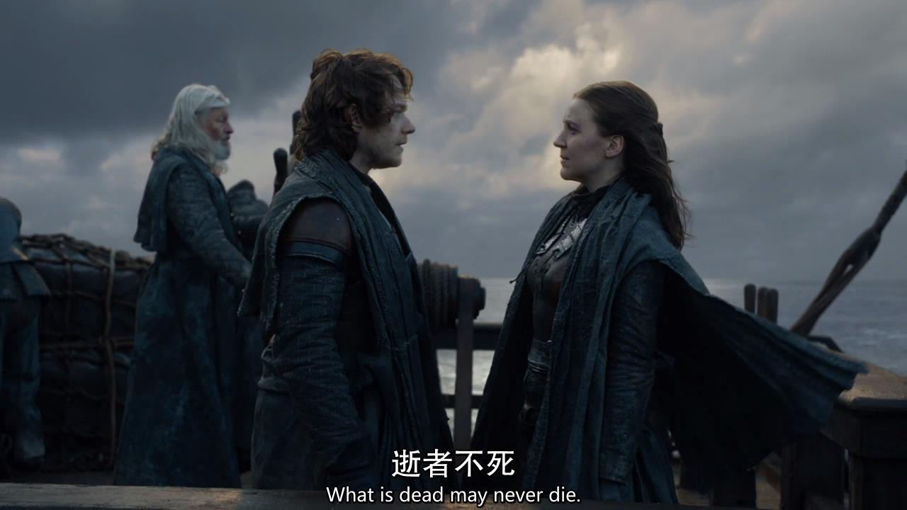 席恩则准备前往临冬城,去完成他的职责和救赎.