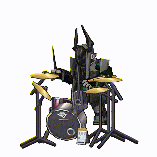 游戏 手机游戏 【明日方舟】表情包gif合集#第9期