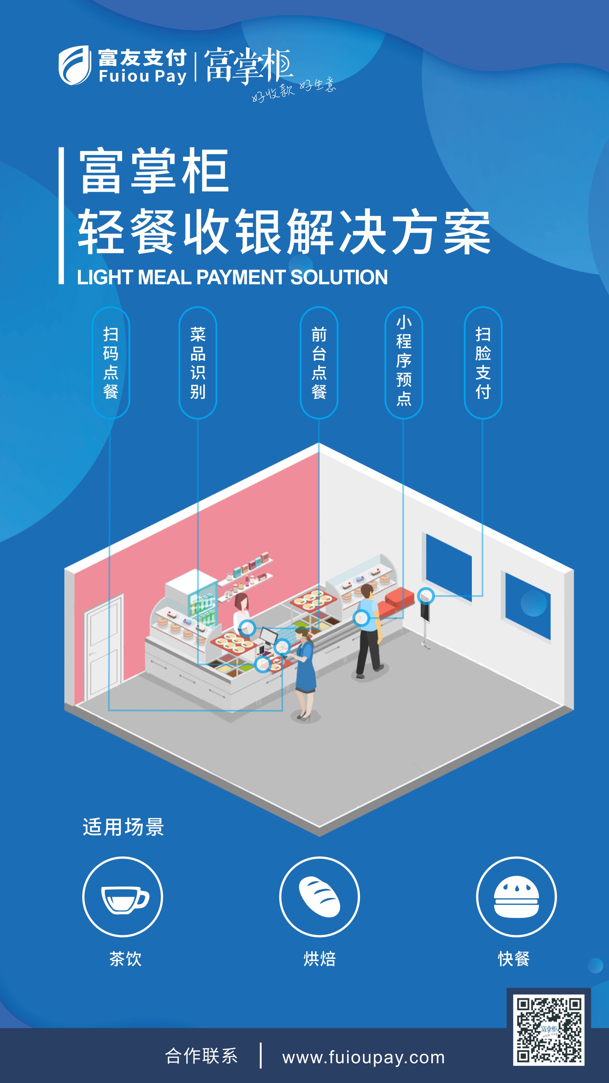 富掌柜扫码点餐落地物料