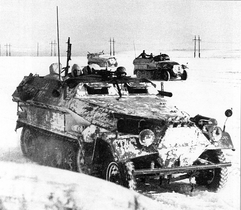 各型sd.kfz 251半履带装甲车 图集
