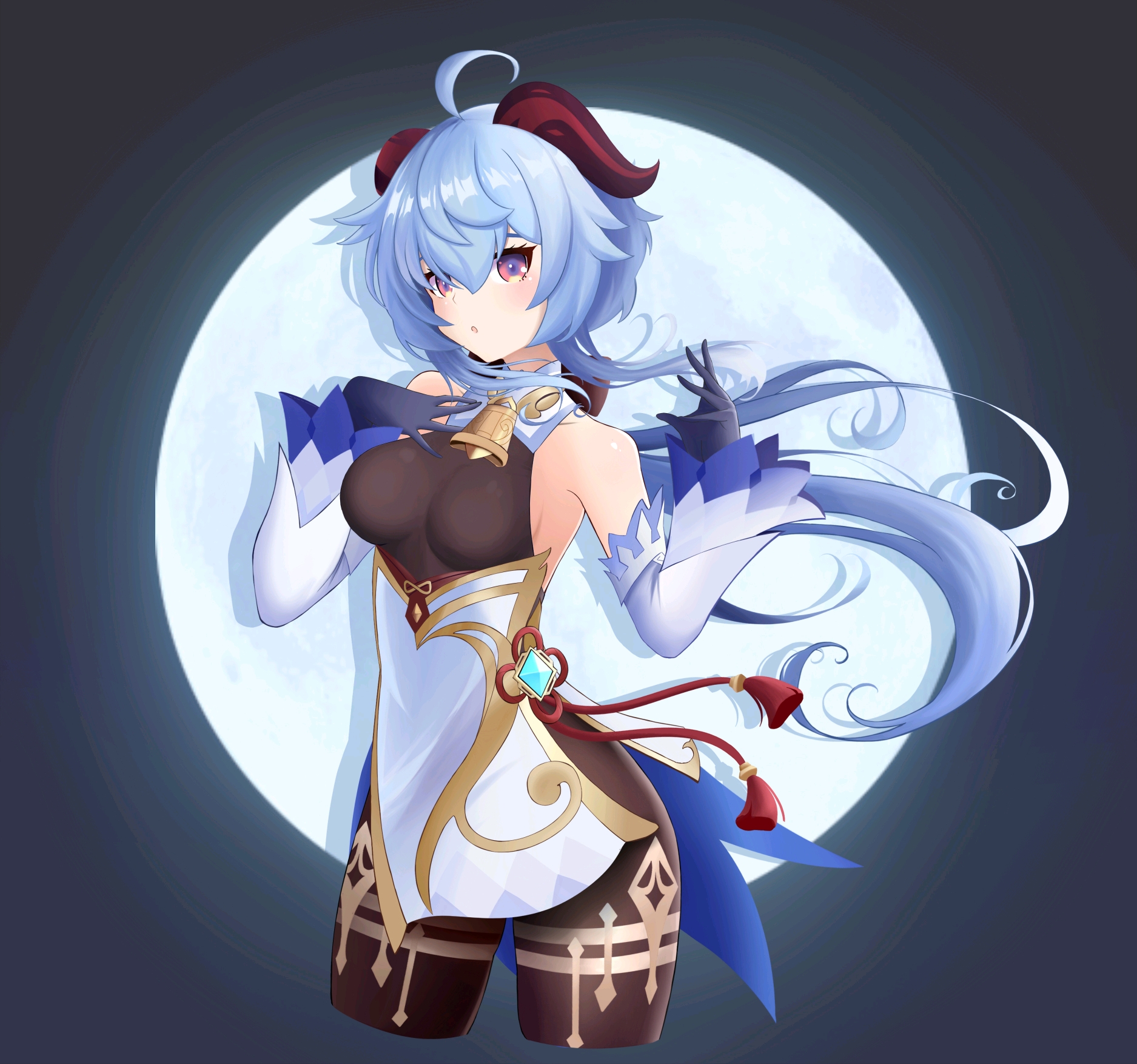 原神高清壁纸·甘雨美图(13)