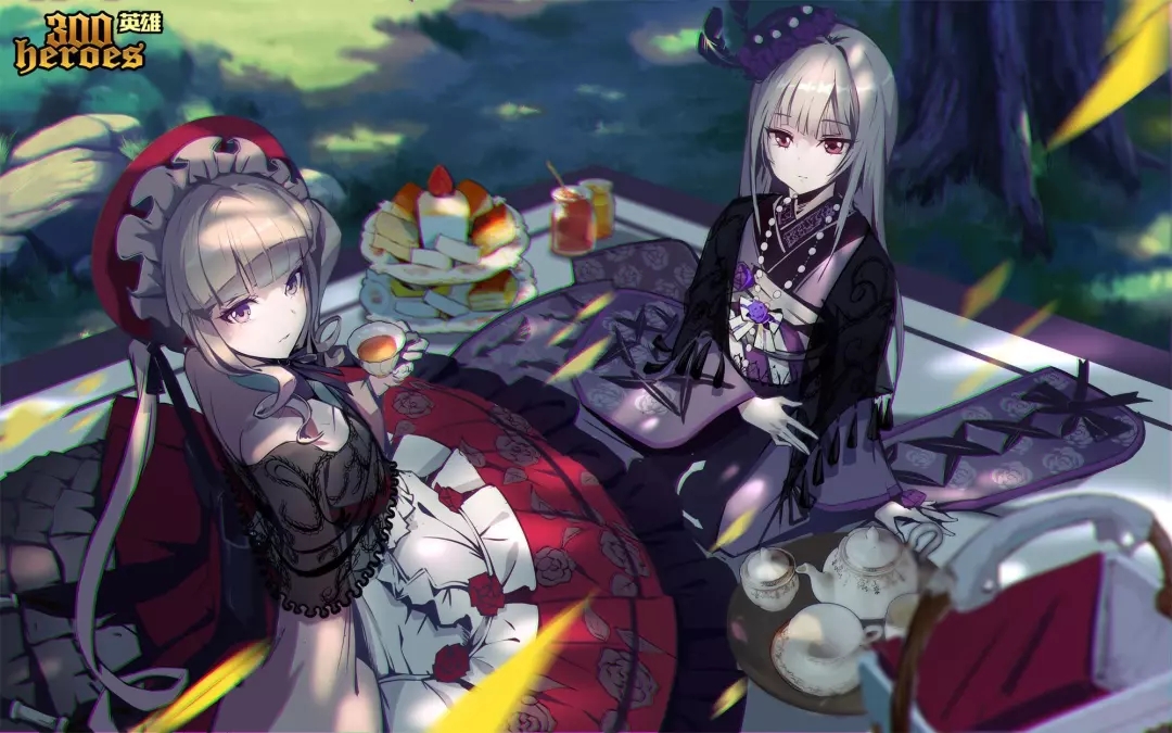 真红&水银灯 不管是真红或是水银灯,两位蔷薇少女依靠美貌就