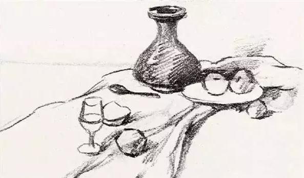 美术生冲刺丨素描静物构图常见错误示范解析