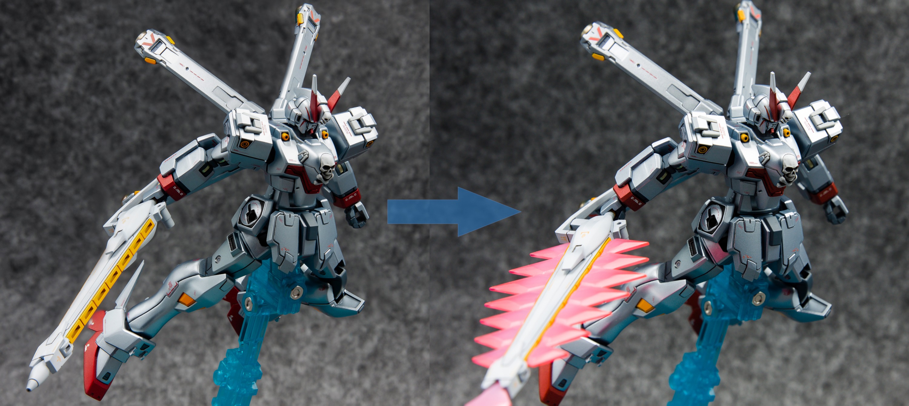 达人佳作:xm-x0海盗高达x-0(crossbone gundam x-0)