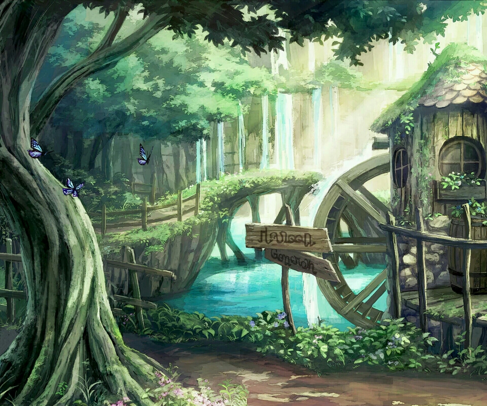 [搬运图片]唯美画风,诗意风景.